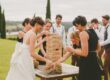zahradní jenga, zábava na svatbu, svatební zábava, dj na svatbu, dj coolcat